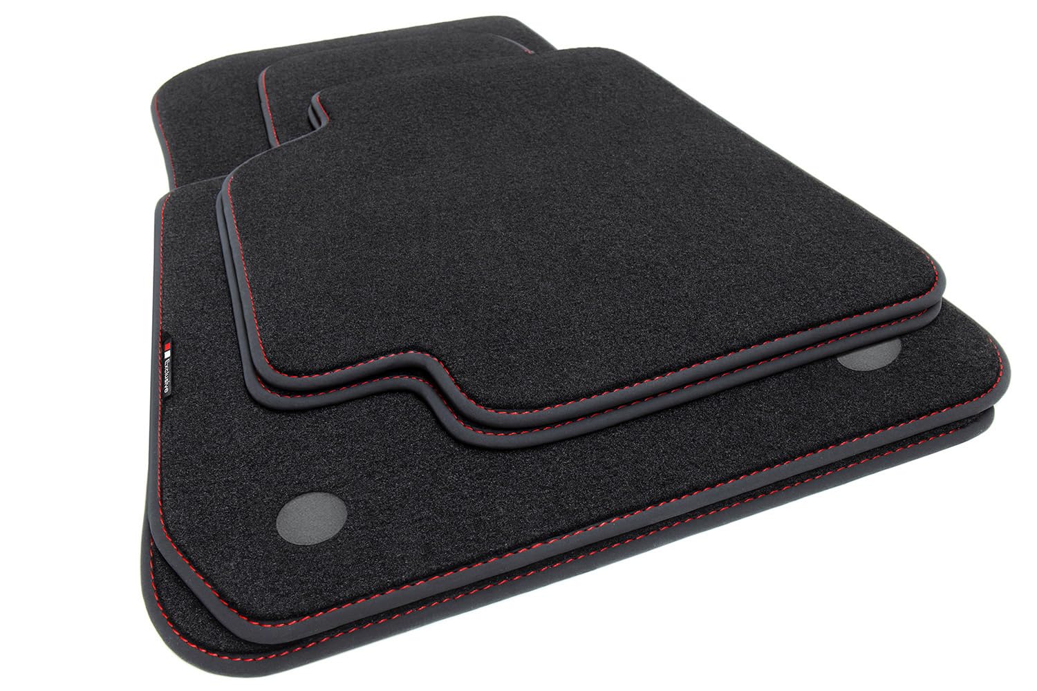tuning-art BEF965 Exclusive-Line Alfombrillas para Mercedes-Benz GLC X253/ C253 año 2015-2022