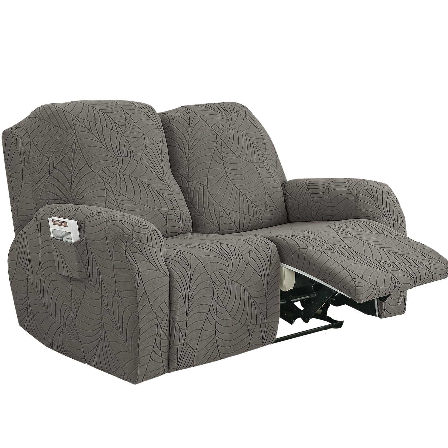 Fundas de Jacquard for sillón reclinable de 2 plazas elásticas en color B