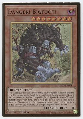 Danger! Bigfoot! - MGED-EN018 - Premium Gold Rare - 1st Edition