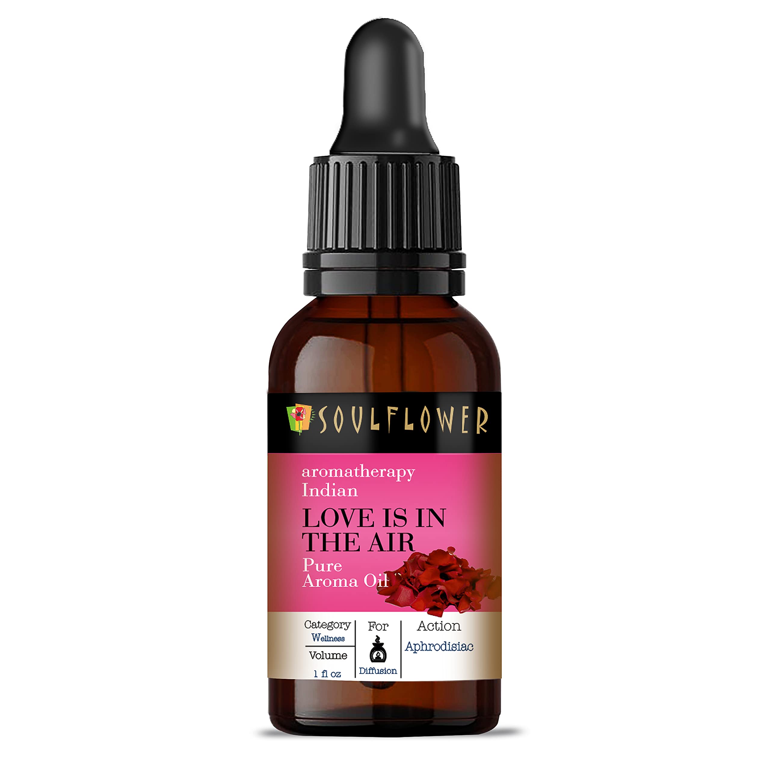 Soulflower Love Is In The Air Aroma Oil - 30ml (B073FBTWYF) Amazon Price History, Amazon Price Tracker
