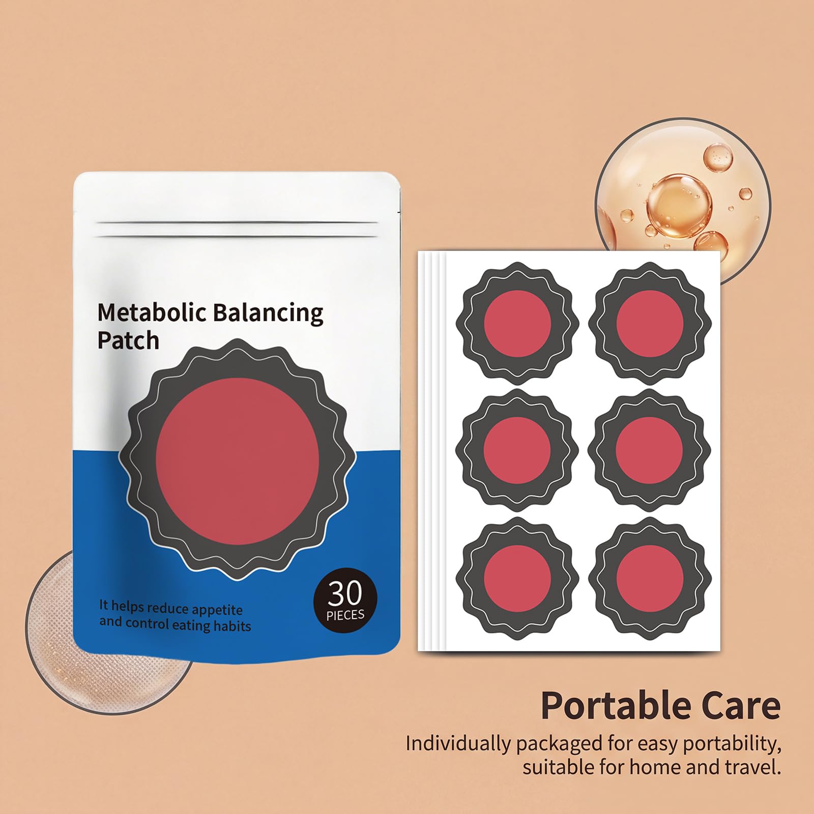 Purilsaki Berberine Patch Favoriser L'équilibre Métabolique, Patchs De Soin Corporel (2 pcs) - 4