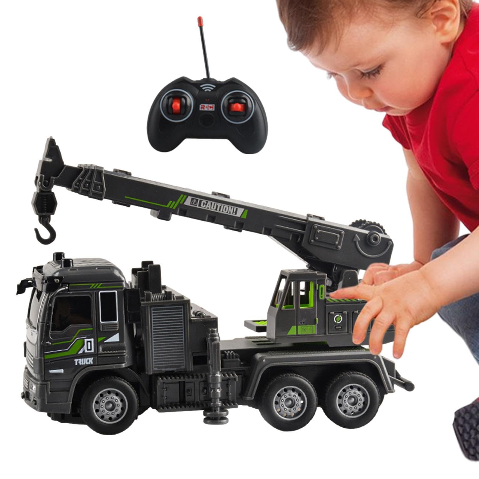 Pelle télécommandée et chariot élévateur électrique 4WD pour enfant