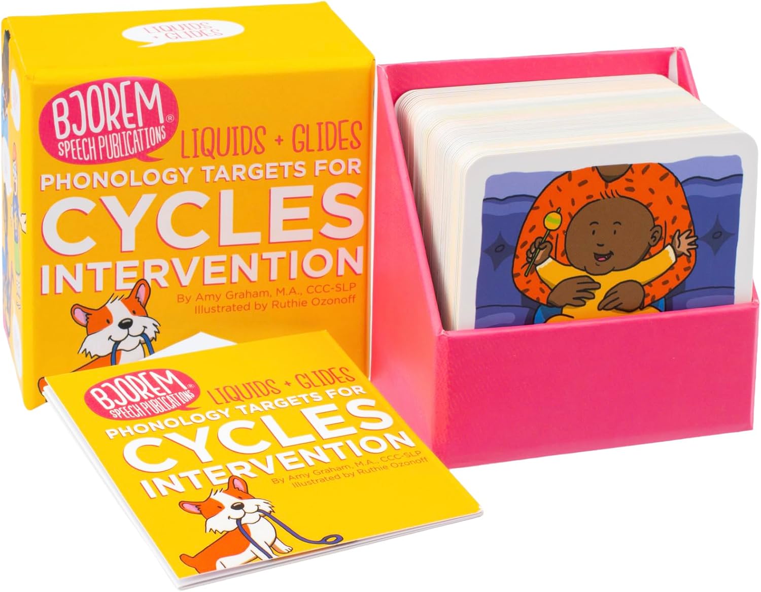 Bjorem Speech® Cycles Intervention Bundle #2 – Evidence-Based Phonology Therapy Cards for Highly Unintelligible Speech | Target Syllableness, Fronting, and Singleton Stridents