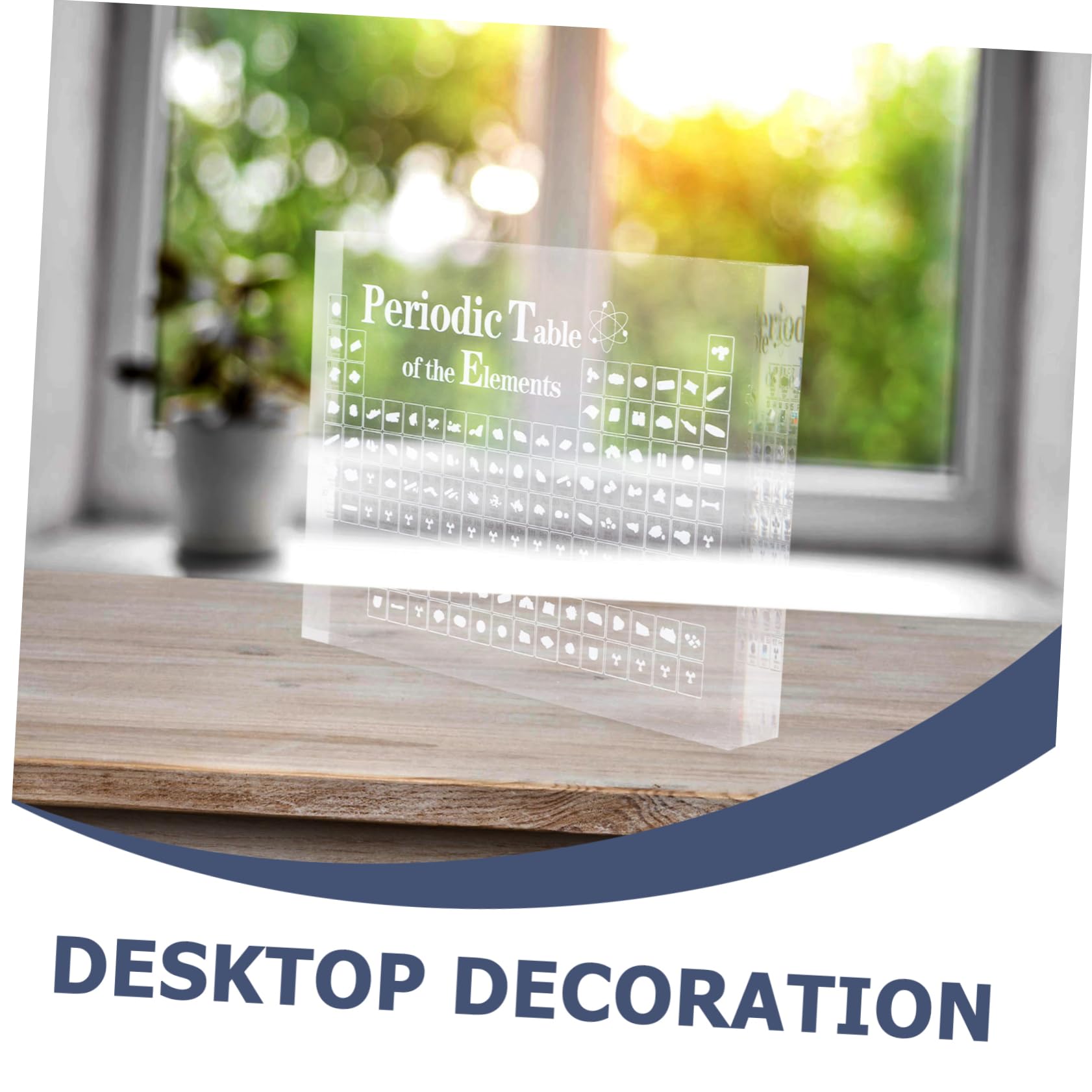 HOODANCOS Periodensystem Dekoration aus Acryl Schreibtisch