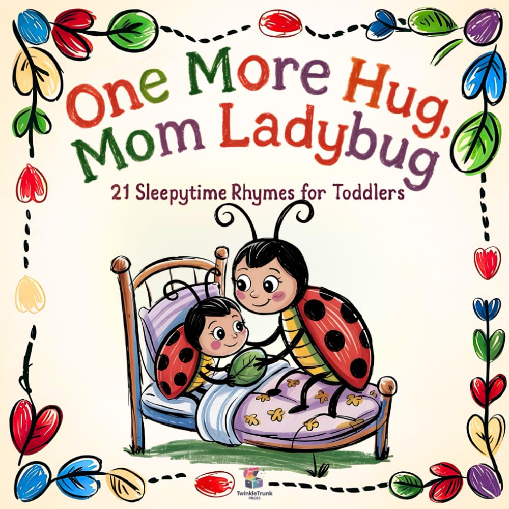 One More Hug, Mom Ladybug: 21 Sleepytime Rhymes for Toddlers: Short Rhyming Bedtime Picture Book for Babies 0-3
