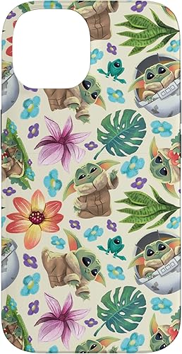 Miniatura 4 de Funda con estampado tropical para iPhone 11 Pro Max Star Wars The Mandalorian Grogu