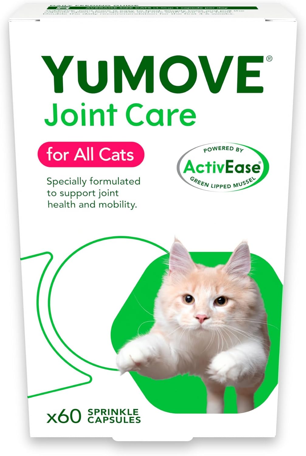 YuMOVE Cat Joint Supplement for Cats, with Glucosamine, Chondroitin