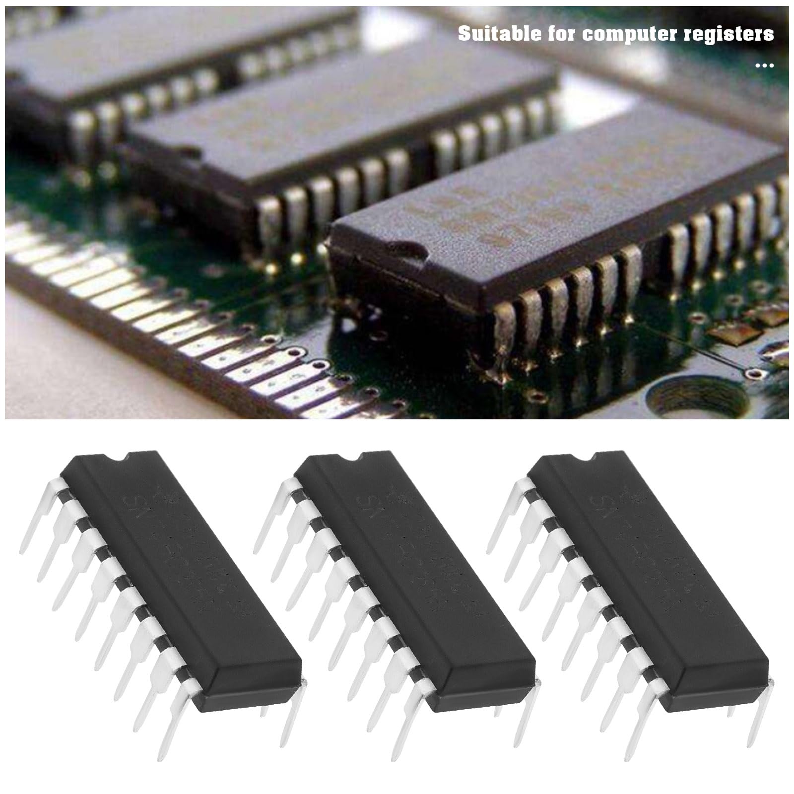 25Pcs DIP16 IC 8BIT Registro di spostamento parallelo/uscita seriale Computer a 16 pin Dispositivi con foro passante SN74HC165N nero per strumenti di comunicazione