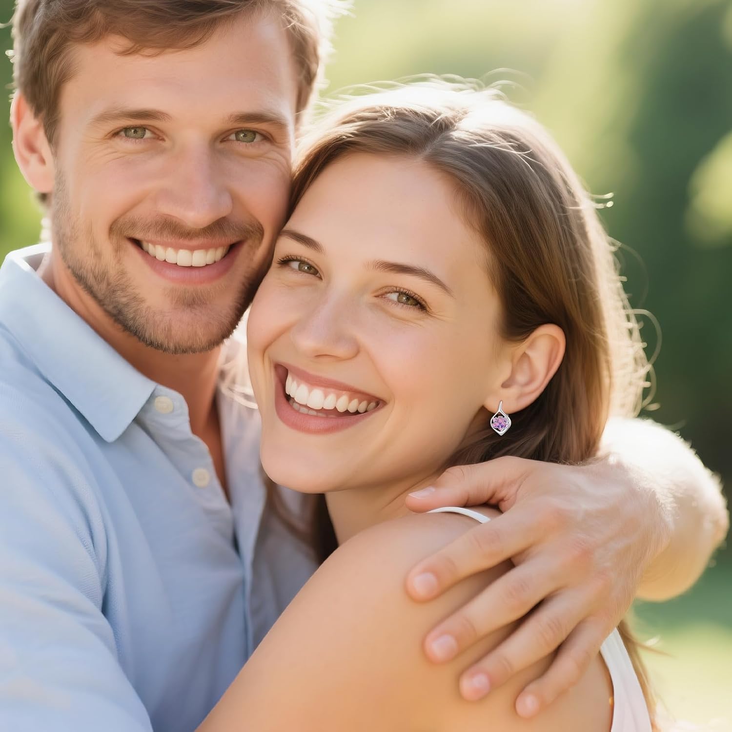 VONALA Dainty Earrings Lotus/Tulip/Daisy/Tree S925 Sterling Silver Zircon Jewelry Gifts for Women - Image 3