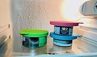 Vista 4 de Pet Food Can Covers-Comtim 3 Pack Silicone Can Lids Caps for Dog Cat Wet Food,Universal Size Fit Most Standard Size Canned Dog and Cat Food