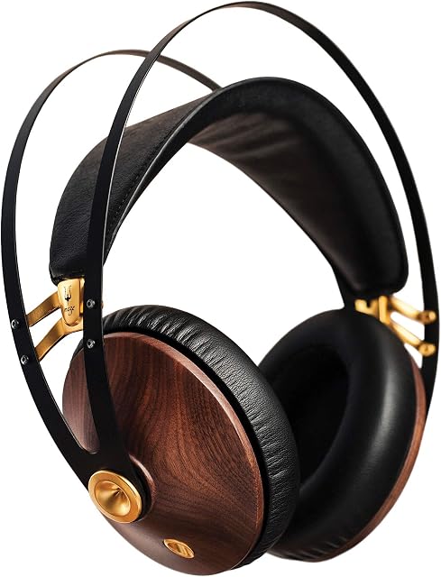 Meze 99 Classics Walnut Gold Headphones (Gold & Black)