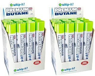 Whip-it! 400ml Premium Refined Butane Fuel Zero Impurities - 24 cans