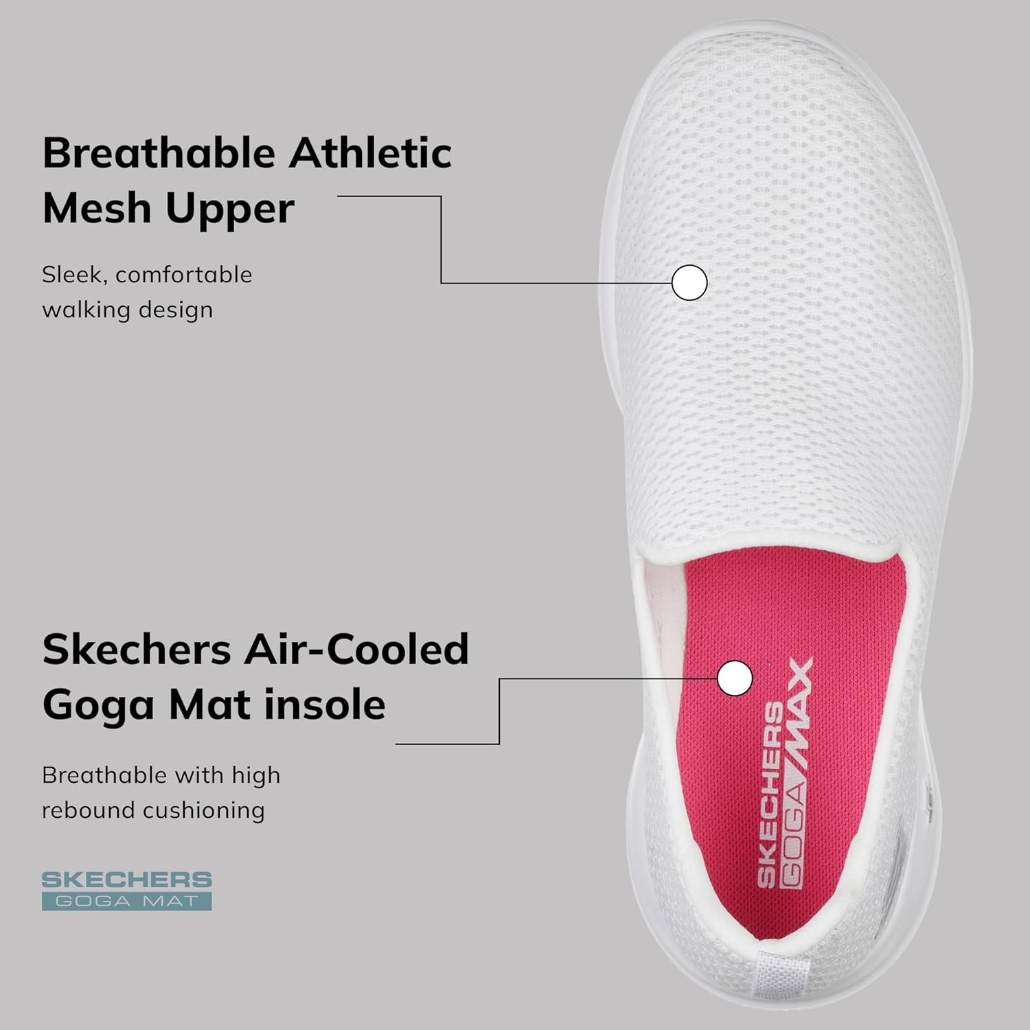 Skechers Women's Go Walk Joy Slip-on Walking Shoes - Image 6