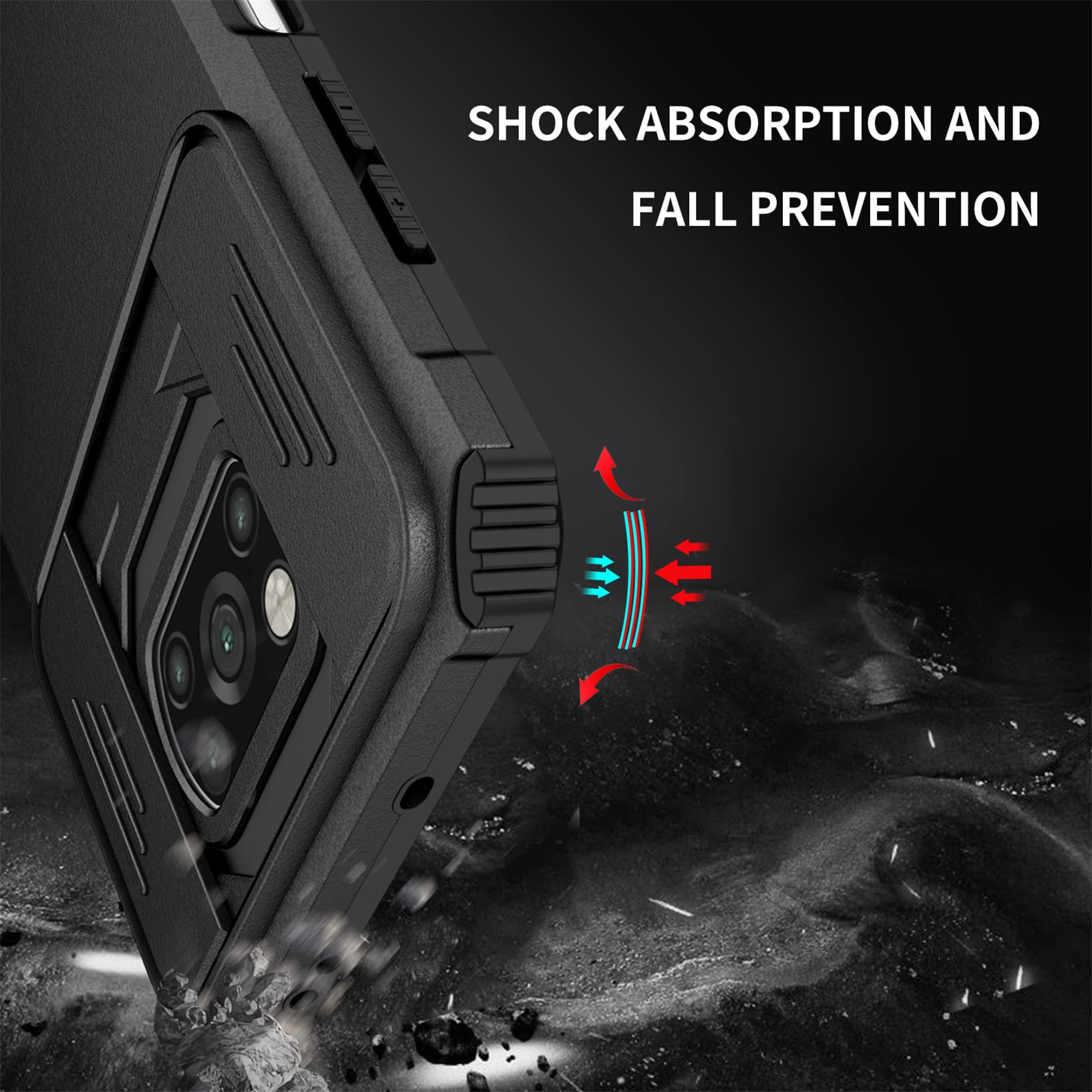 LXHGrowH Cover per Xiaomi Redmi Note 9S / Xiaomi Redmi Note 9
