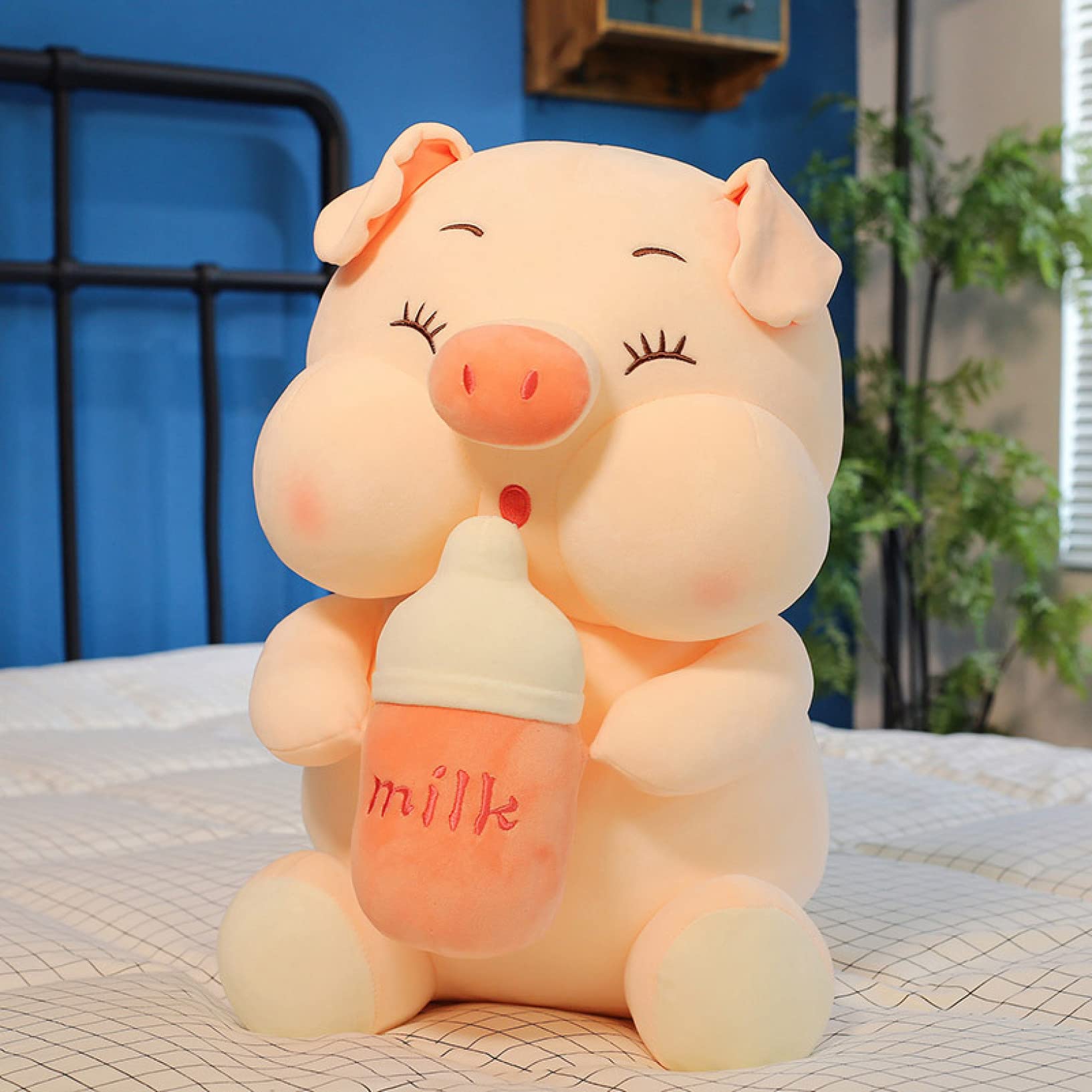 Amazon｜[YOIIN] 豚抱き枕 もちもち ふわふわ キャラクター クッション 