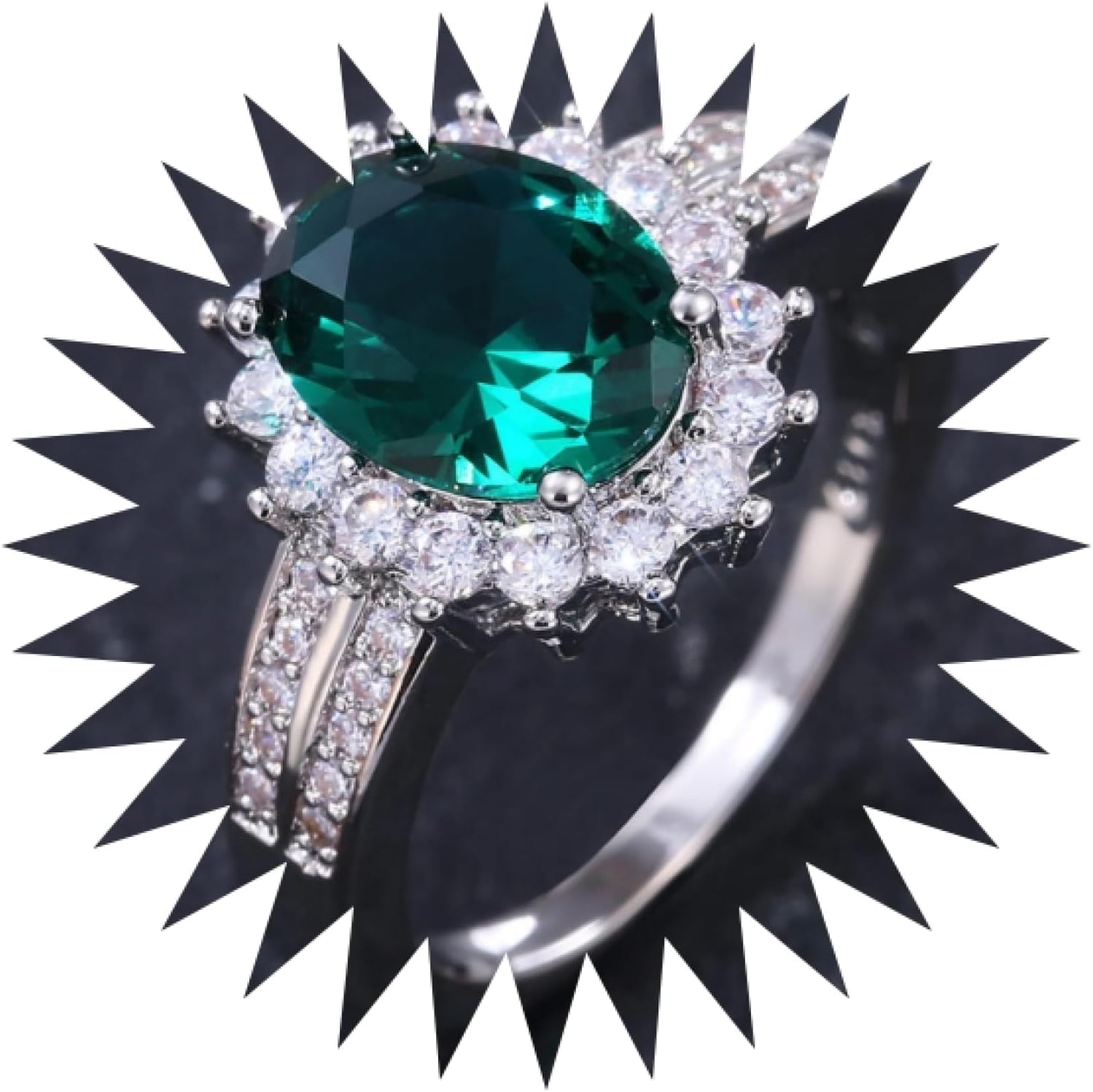 Bague ovale de célébrité internet à offrir pour un mariage unique - 8