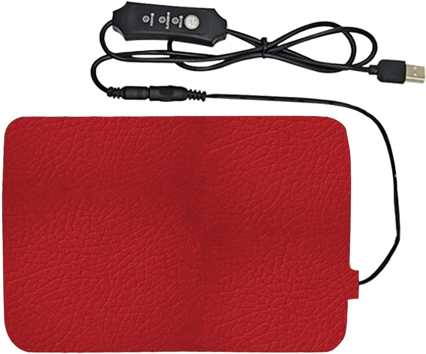 Reptile Heat Mat Pet Dog and Cat Heating Pad, USB Waterproof Three-Speed Temperature Adjustment Climbing Heating Pad, Suitable for Mammals and Reptiles