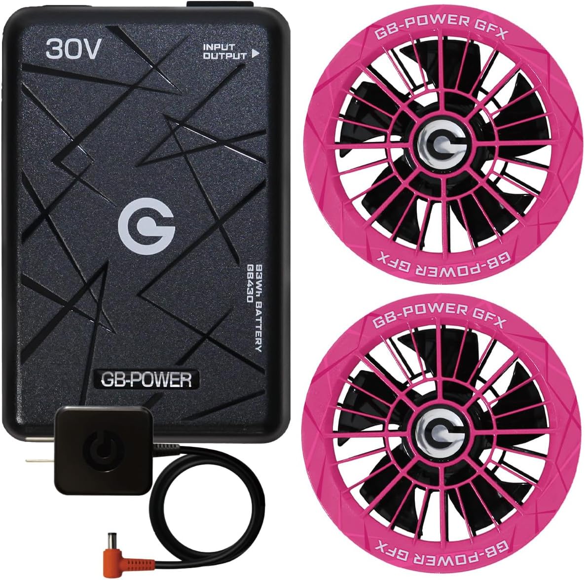 Amazon.co.jp: [長信ジャパン] GB430 + GFX 空調作業服 30V バッテリー