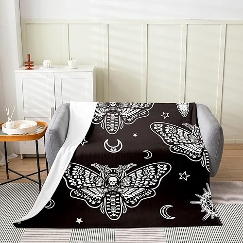 Vista 153 de Manta de cama de arte abstracto Grunge para niños, color verde azulado y naranja, manta de forro polar desordenada con pintura de óxido, manta Multi