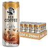 HELL Ice Coffee Latte 24 x 250 ml Cans Multipack 40 mg100 ml Caffeine Contains Real Arabica & Robusta Coffee Bean Extracts 75% UHT Milk Preservation Free Iced Coffee Ready to Drink