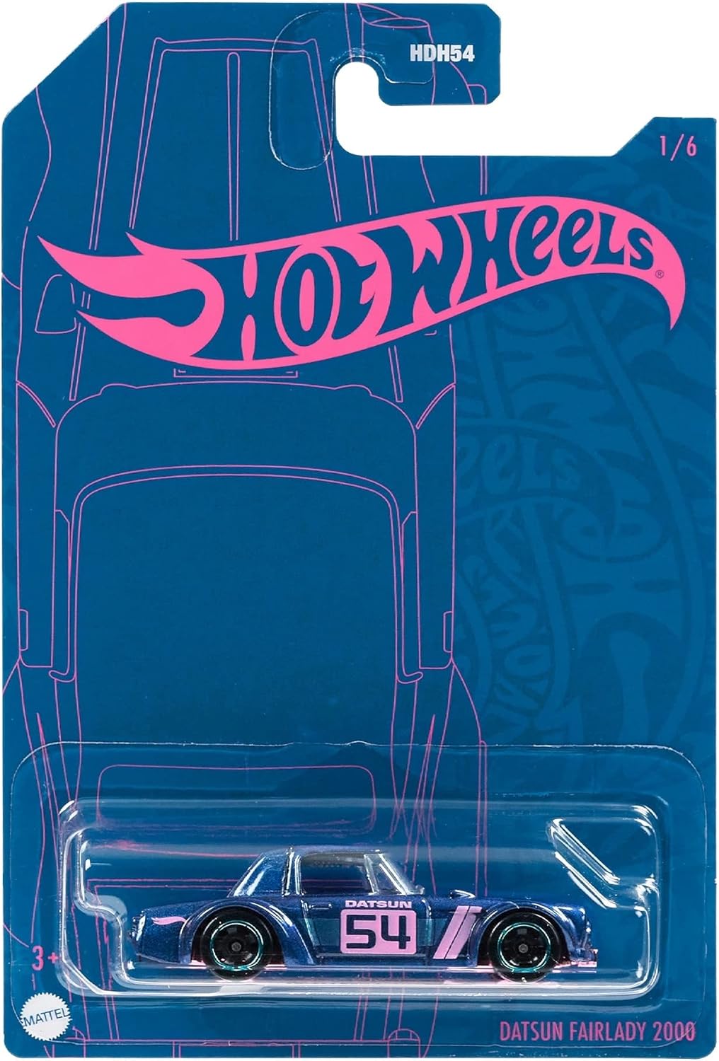 Hot Wheels Pearl and Chrome 2022 Vehicle Datsun Fairlady 2000