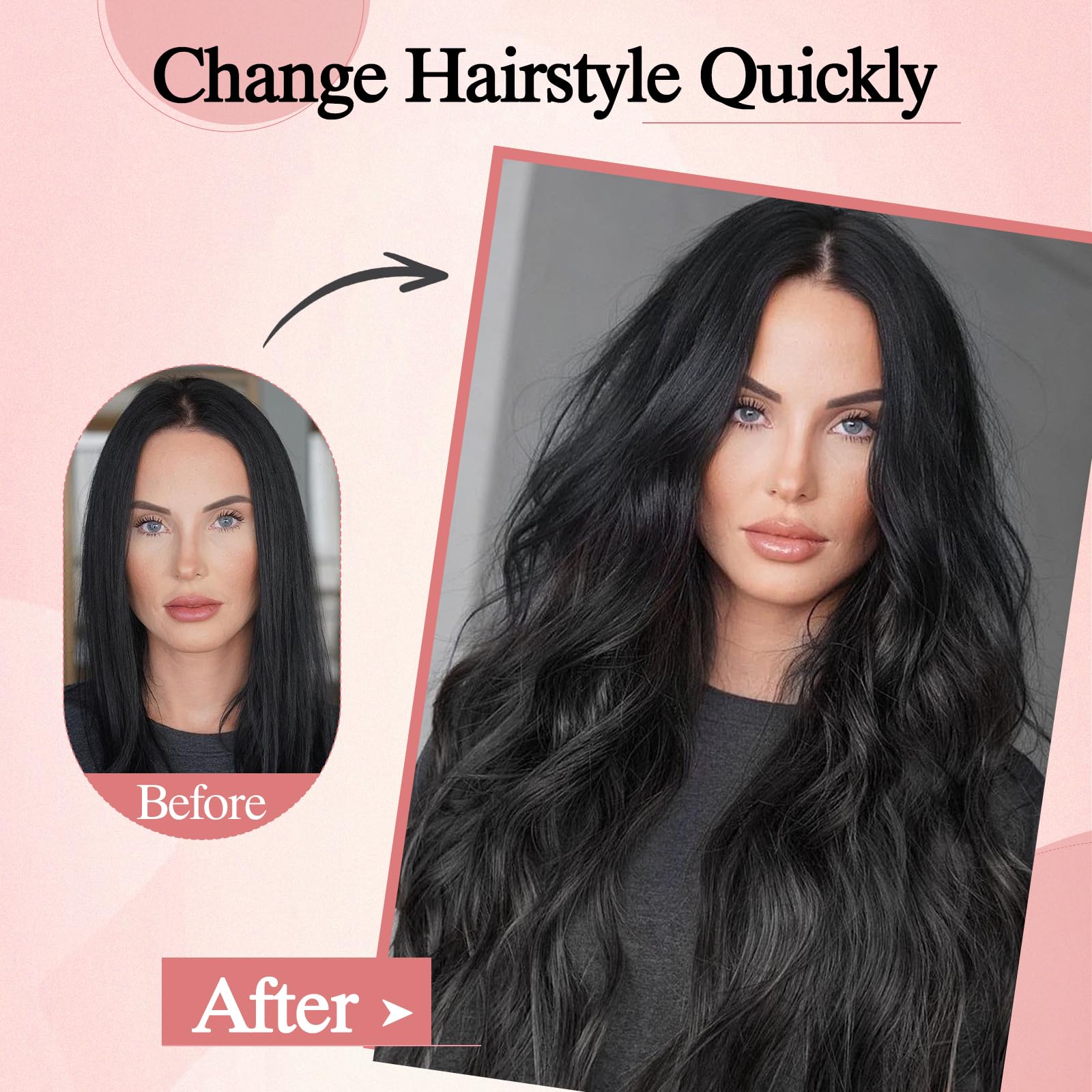 SEGOHAIR Tape in Hair Extensions Human Hair - Image 4