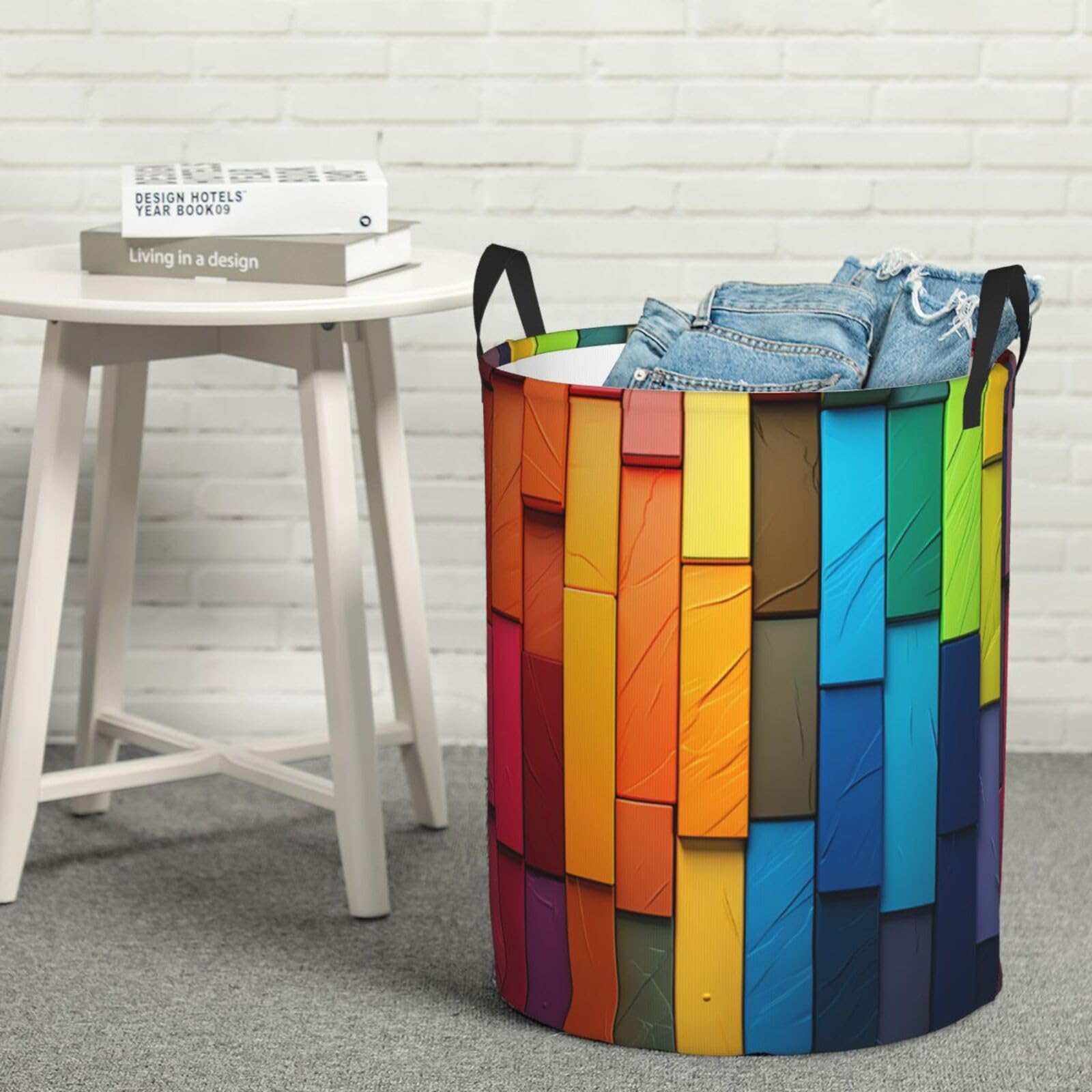 Panier à linge pliable étanche pour stopper le désordre des vêtements et jouets