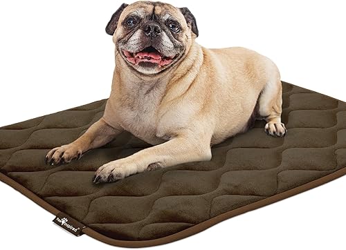 Miniatura 63 de Paw Inspired Alfombrillas acolchadas lavables para perros, almohadilla de 41 x 28 pulgadas, se adapta a perreras de 42 pulgadas, a prueba de fugas
