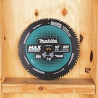 Vista 6 de Makita B-66977 Hoja de sierra ingletadora de máxima eficiencia con punta de carburo 80T de 10