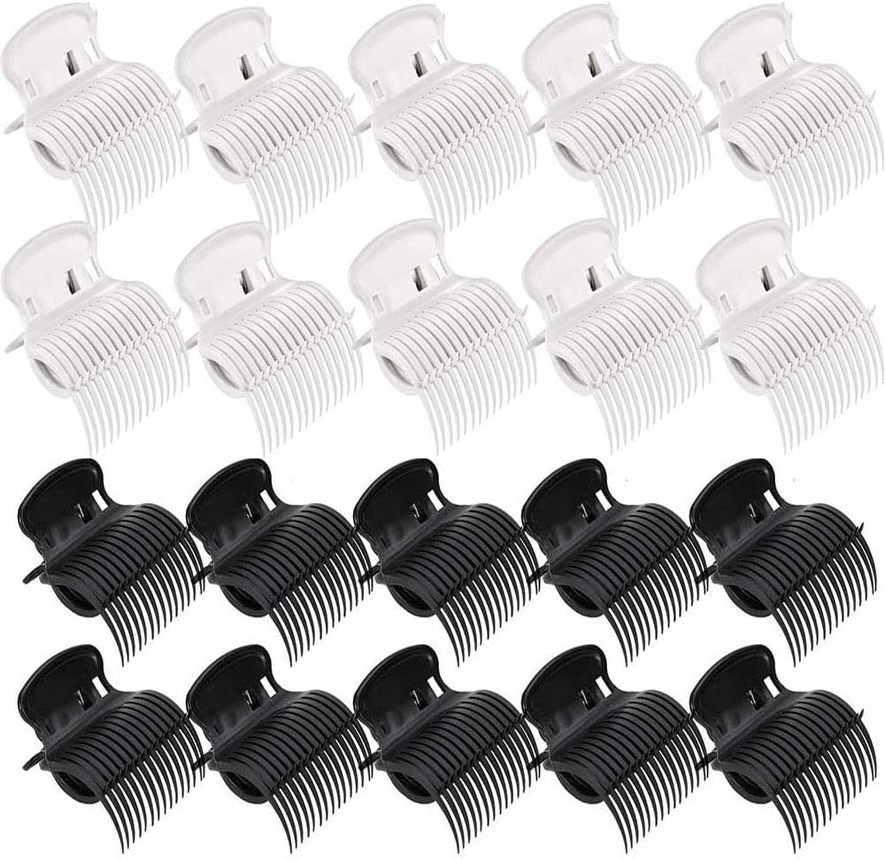 20 Pieces Hair Curler Claw Clips, Hot Roller Clips, Replacement Heated