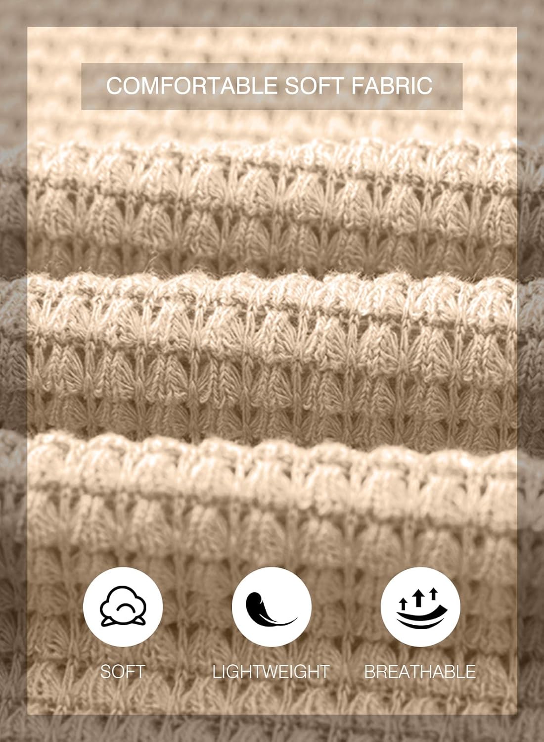 SHEWIN Womens Frenchy Summer Tops Crewneck Short Sleeve T Shirts Casual Waffle Knit Jacquard Blouses Top Shirts - Image 7