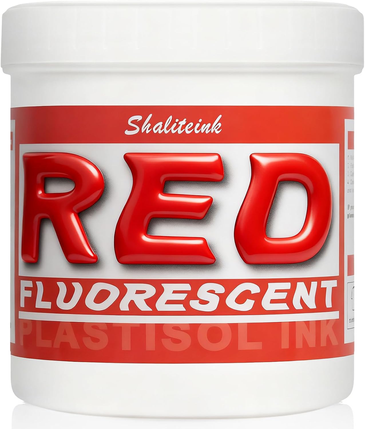 Screen Printing Plastisol Ink White - Highly Opaque Screen Printing Ink for Cotton, Polyester and Other Fabrics (32oz.)