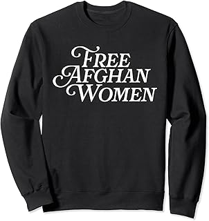 Free Afghanistan Women Rights Afghan Support Peace Freedom Sweatshirt