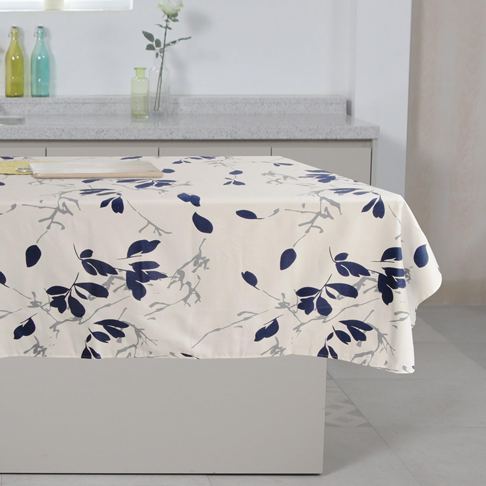 GABEL Chinese Blue Rectangular Tablecloth 6 Seater