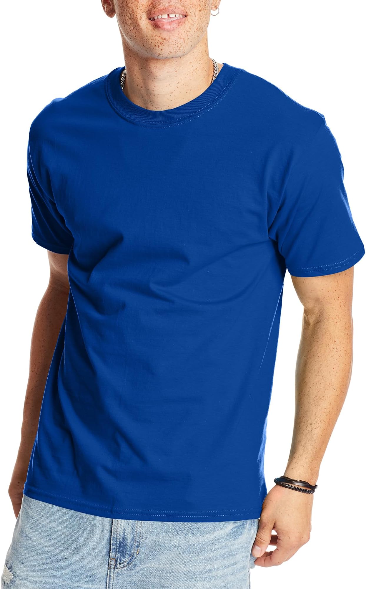 Men's Beefy-t T-Shirt, Heavyweight Cotton Tee, 1 Or 2 Pack, Big & Tall