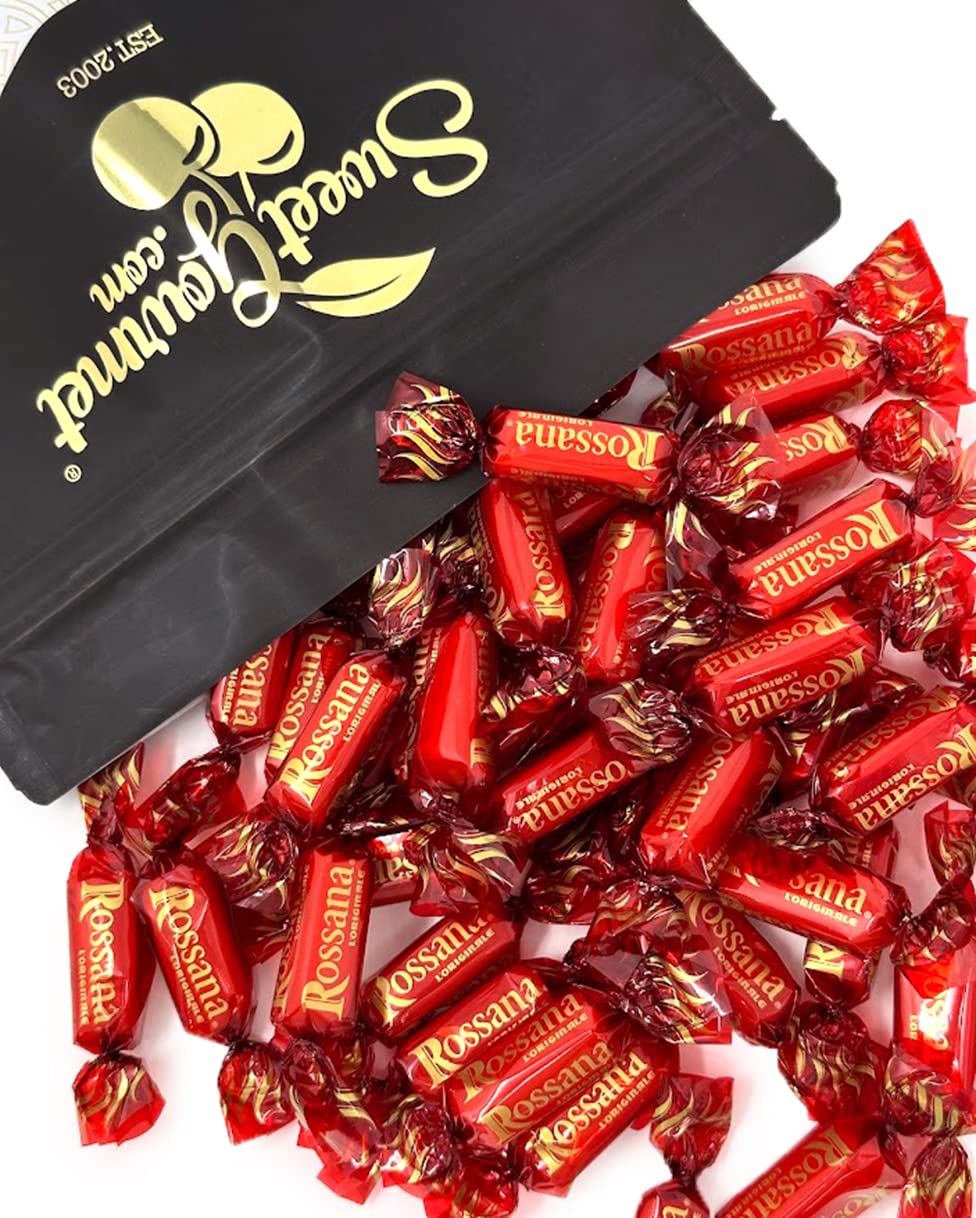 SweetGourmet Rossana Premium Italian Filled Hard Candy — 2 lb Bulk Bag
