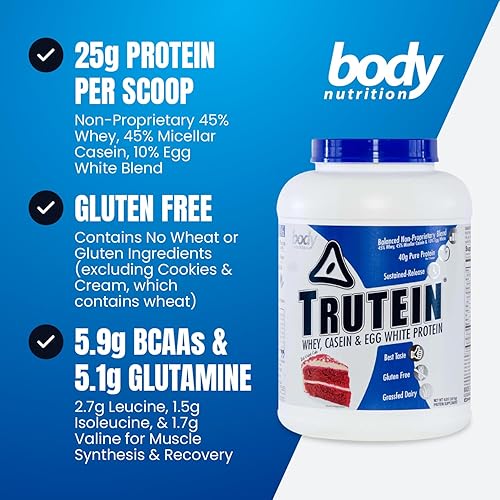 Vista 71 de Body Nutrition Trutein Mezcla de proteínas