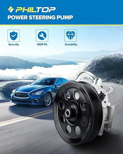 Miniatura 294 de PHILTOP Bomba de dirección asistida 20-806 OE apta para Aveo5 2007 2008, Aveo 2008, bomba de asistencia asistida 96801443, bombas de dirección