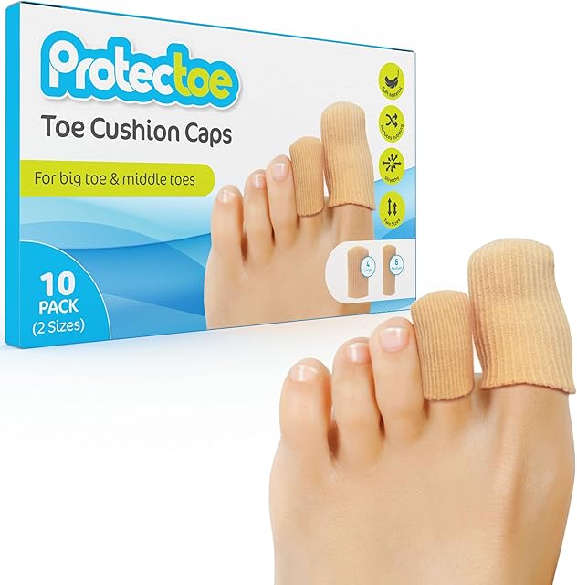 Protectoe Toe Cushion Cap, Toe Protectors - Pack of 10