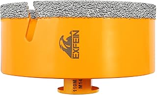 EXFEIN Diamond Core Drill Bit - 110MM Tile Ho...,