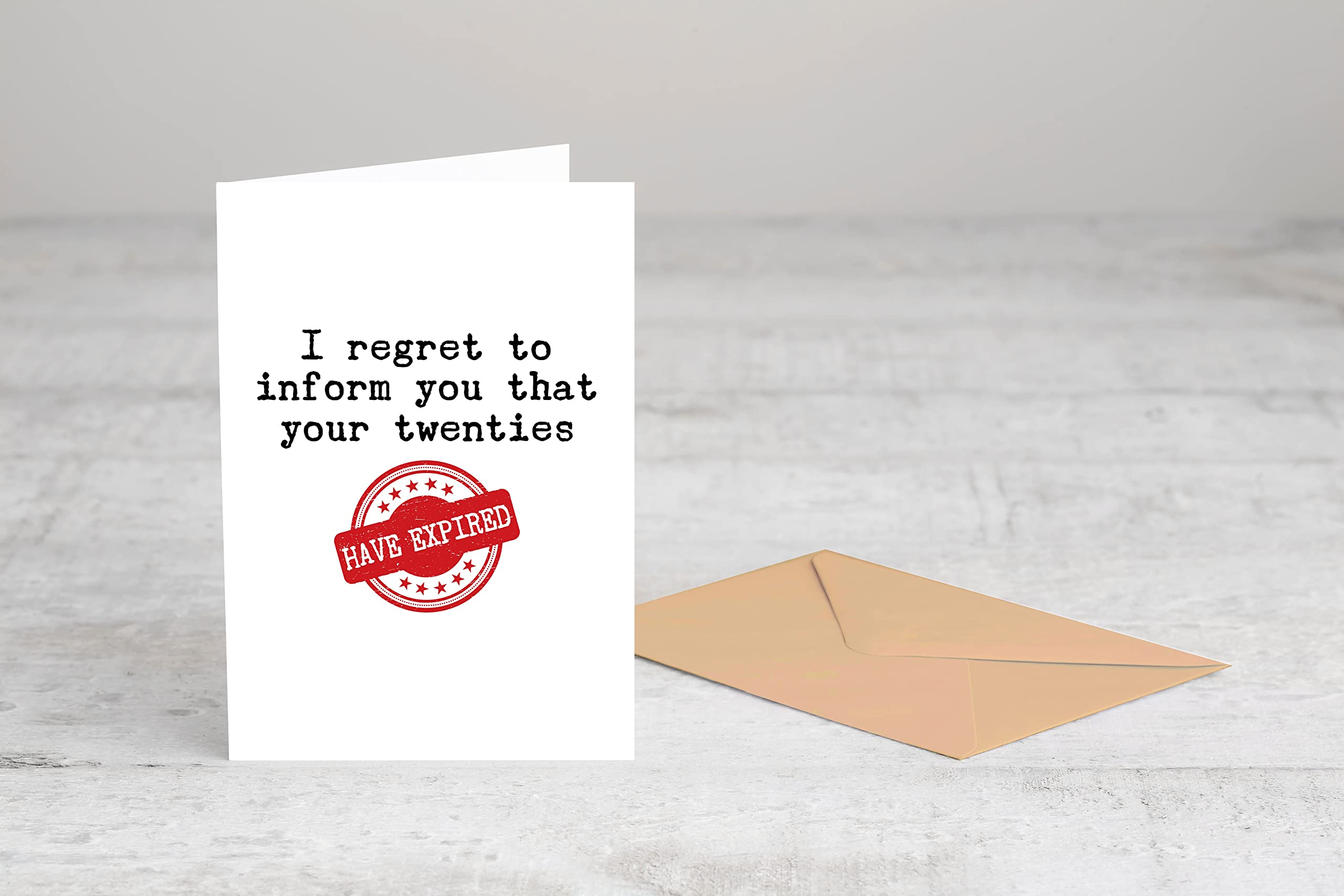 Funny 30th Birthday Cards, Turning 30 Card, I'm Fine Ross - View #2