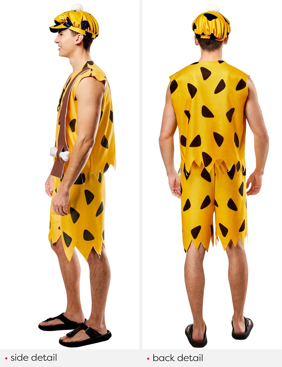 Rubies Men's The Flintstones Adult Bamm-bamm Costume and Foam Club