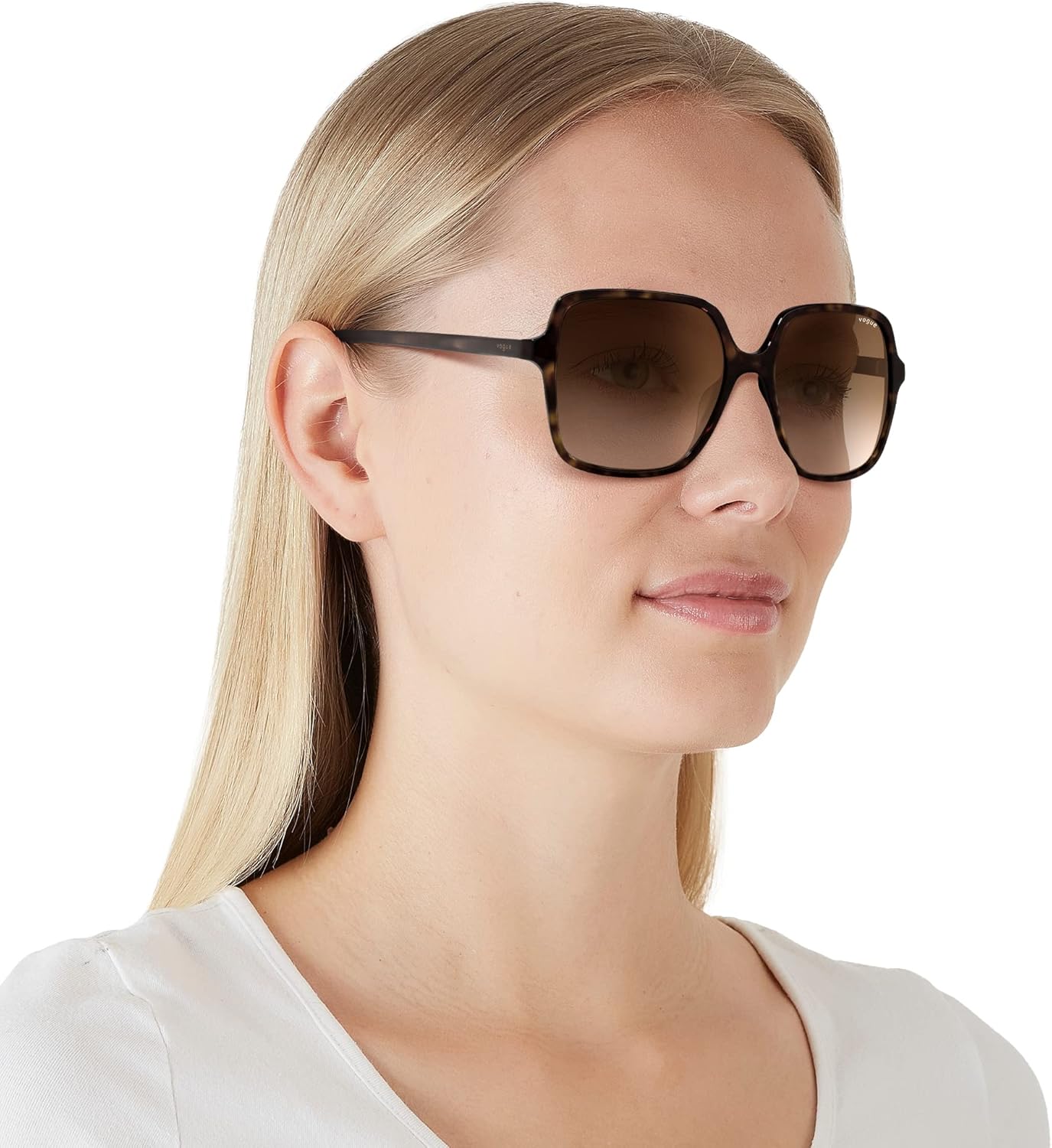 Vogue Eyewear womens Vo5352sf Low Bridge Fit Square Sunglasses