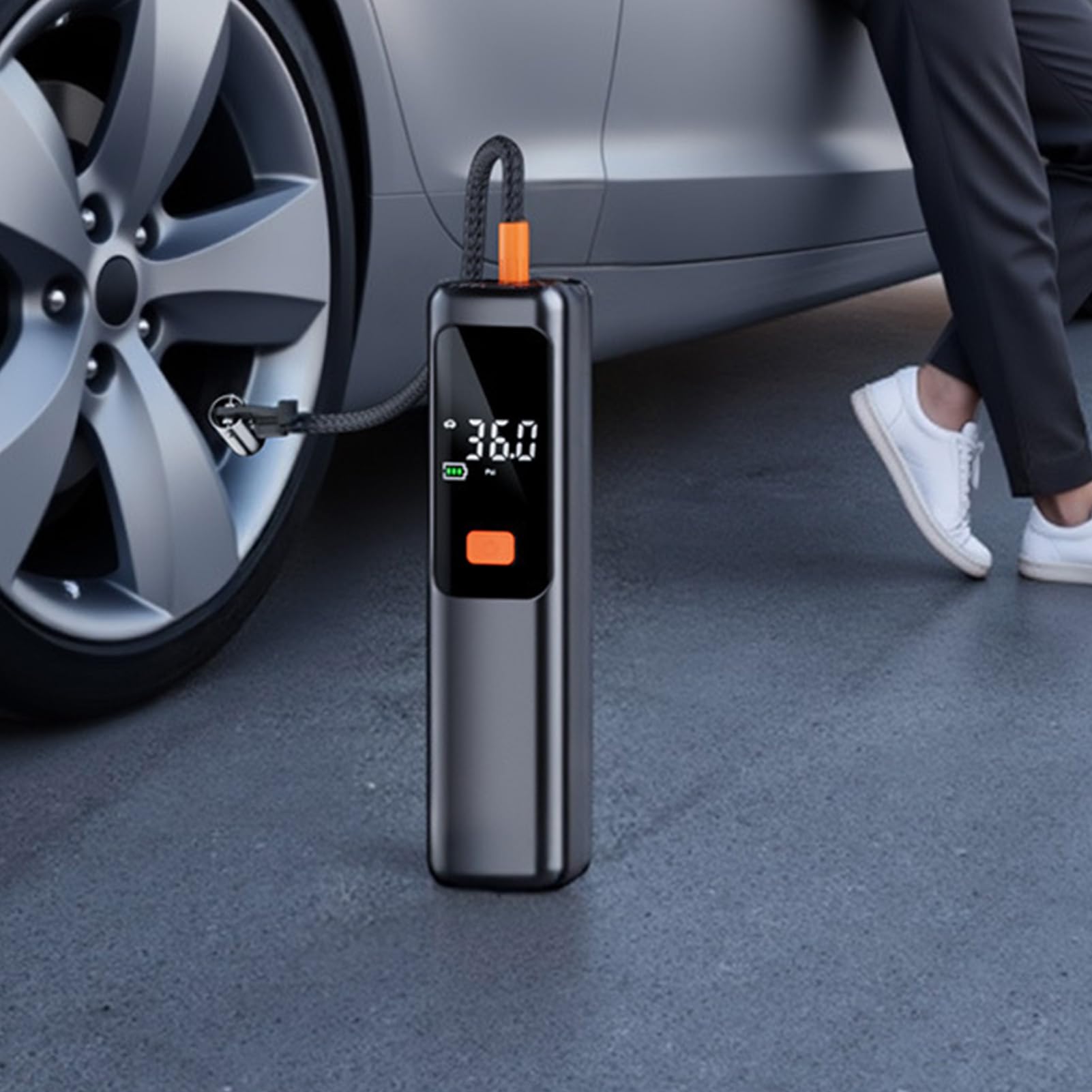 Gonfleur de pneus pour voiture Outil adaptateur électrique