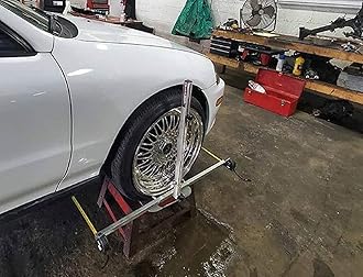 QuickTrick Toe Alignment Kit *Improved Design*(15-20" Wheels Up to 38" Tires, Silver)