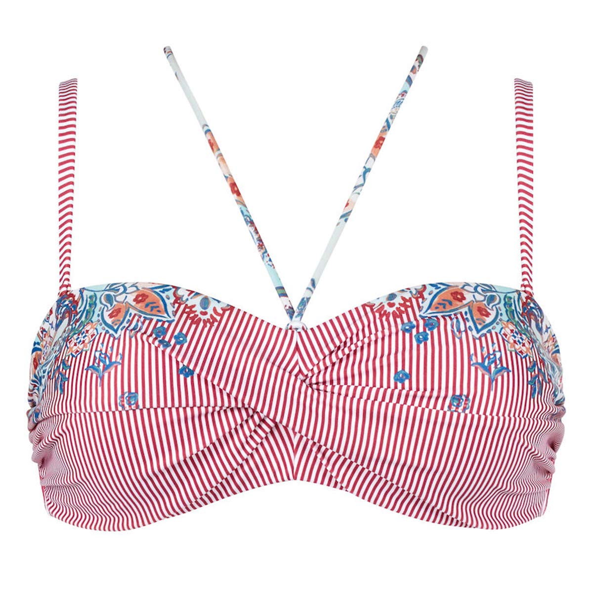 Triumph - Tangier Spices - Riad Paisley DP - Donna - Bikini a fascia - con ciotola - con motivo stampato