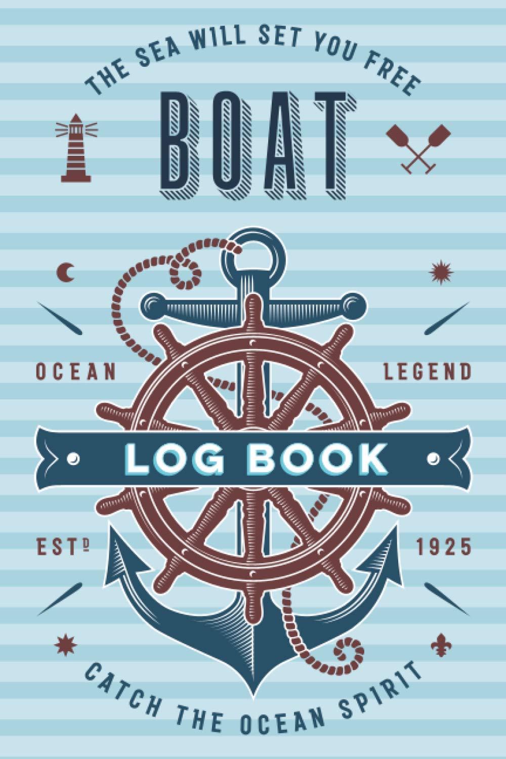 Boat log book - An all-in-one log book for trip record keeper and maintenance j