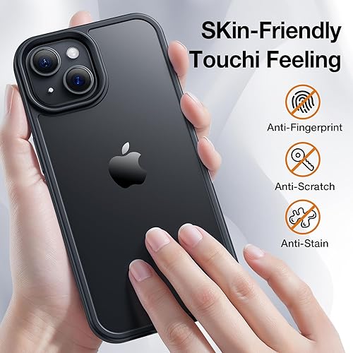 Miniatura 2 de Funda para iPhone 14, a prueba de golpes para iPhone 13, protección contra caídas de grado militar, carcasa protectora rígida delgada translúcida