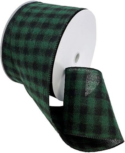 Morex Ribbon Cinta, poliéster, verde/negro