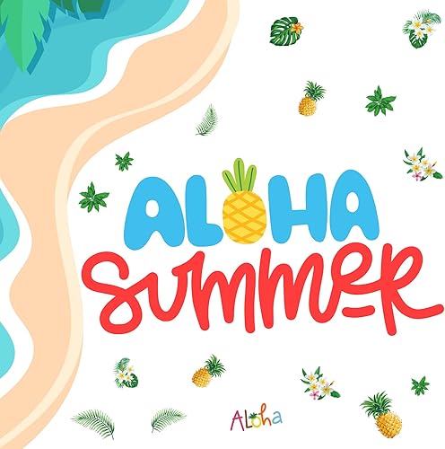 Miniatura 7 de Aloha - Paquete de 24 bolsas de recuerdo para fiesta hawaiana tropical, bolsas de regalo tropicales hawaianas, bolsas de regalo tropicales con hojas